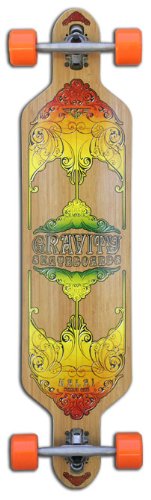 Gravity The Kalai Drop Carve Bamboo Longboard Complete