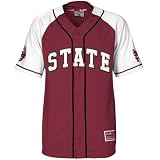Mississippi State Bulldogs #1 Maroon Youth Grand Slam Baseball Jersey