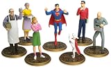 Smallville Superboy Superman Seven Piece PVC Figure Set - B0000669H5