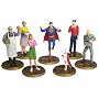 Smallville Superboy Superman Seven Piece PVC Figure Set
