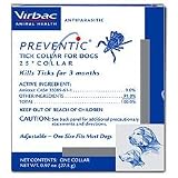 Virbac Preventic Tick Collar for Dogs (one 25'' collar)