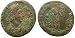 Theodosius I, 19 January 379 - 17 January 395 A.D.; Bronze AE 2