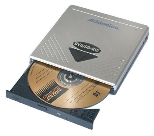 Addonics AEPDVRW248UM 8x;24x10x24 External USB 2.0 DVD/CD-RW Combo Drive
