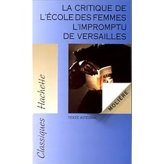 La Critique de l'�cole des femmes