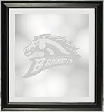 NCAA Western Michigan Black Framed Wall Mirror