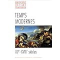 Temps modernes xve xviiie siecles (broche)
