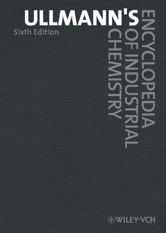 Ullmann s Encyclopedia of Industrial Chemistry, 40 vols.