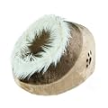 Trixie 36282 Minou Kuschelh�hle, 41 � 30 � 50 cm, beige/braun