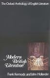 The Oxford Anthology of English Literature: Volume VI: Modern British Literature (Oxford Anthology of English Literature)
