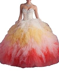  Tulle Sweetheart Lace  Ball Gown Pageant Dress/Quinceanera Dress 