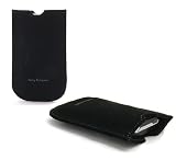 Sony Ericsson C902 Ledertasche Etui offen - Black Edition