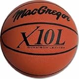 MacGregor X-10L Indoor Basketball Leather Game Balls