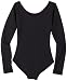 Capezio Girls 2-6x Long Sleeve Leotard,Black,T (2-4)