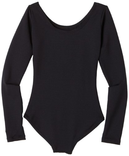External hard drive:Capezio Girls 2-6x Children'S Long Sleeve Leotard,Black,T (2-4)