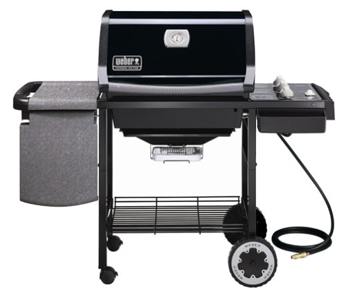 Weber 2004 Model 6321001 Genesis Silver B Natural gas bbq grill, Black
