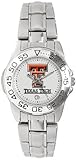 Texas Tech University Red Raiders Ladies Sports Steel Watch