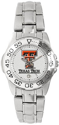 Texas Tech University Red Raiders Ladies Sports Steel Watch