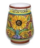 Handmade Girasole Utensil Holder From Italy