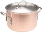 Calphalon Tri-Ply Copper 6-Quart Saucepot with Stainless-Steel Lid