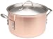 Calphalon Tri-Ply Copper 6-Quart Saucepot with Stainless-Steel Lid