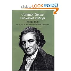 Common Sense and Related Writings (The Bedford Series in History and Culture)