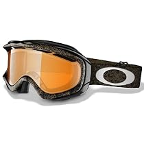 Oakley AMBUSH Jet Black Oakley Ghost/Persimmon Snow Goggles (Jet Black Oakley Ghost,Persimmon)