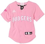 MLB Los Angeles Dodgers Screen Print Baseball Jersey Girls'