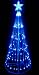 6' Blue LED Light Show Cone Christmas Tree Lighted Yard Art Decoration