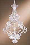 Minka Lavery Lights 3126-44 Mini 1LT Chandelier - White Mini Chandeliers Indoor Lighting