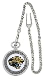 NFL Men's JG0082 Jacksonville Jaguars Hall Of Famer Pocket Watch with Chain