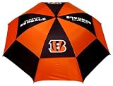 NFL Cincinnati Bengals 62-Inch Double Canopy Umbrella