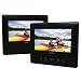 Axion AXN-6979 7-Inch Dual Screen Portable DVD Player (Black)