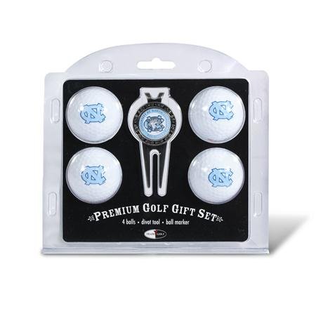 North Carolina Tar Heels Unc Ncaa 4 Team Logo Golf Ball Divot Tool Set