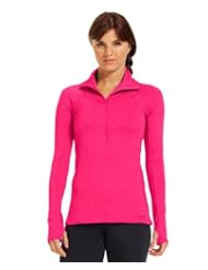 Under Armour Womens UA Coldgear Cozy 1/2 Zip Small PINKADELIC
