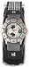 Boys Watch with Football Dial and Black Velcro Strap