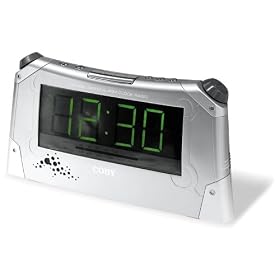 Coby AM/FM Alarm Clock Radio