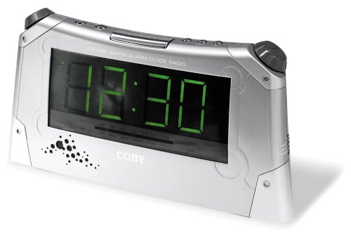 Coby AM/FM Alarm Clock Radio