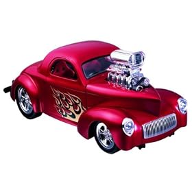 Eztec Radio Control 1:6 '41 Willys with 9.6V Rechargeable Battery and Charger by Scientific Toys