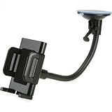 Universal Fonus Car Mount Windshield Dash Phone Holder for Samsung Behold 2 T939, Samsung Freeform 3, Samsung Rogue U960, Sanyo Incognito SCP-6760, Sharp FX