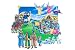 Birth of Jesus- Children's Bible in Felt -Flannel Board Set Precut
