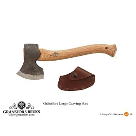 SWEDISH CARVING AXE by Gransfors Bruks Inc.