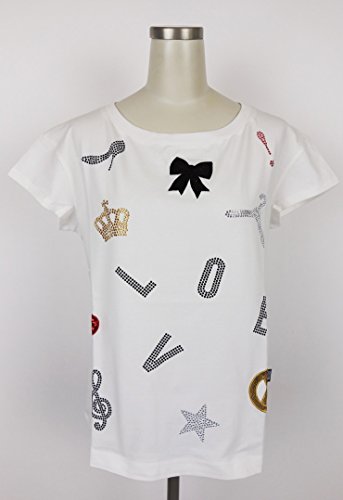 (ラブ・モスキーノ)LOVE MOSCHINO ビジューTシャツ