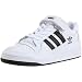 [アディダス] adidas FORUM LO  G1654900 (ホワイト/ブラック/ブラック/24.5)