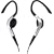 Sony MDR-J20 Vertical In-Ear Headphones (Silver)