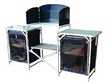 Sports - Aluminium Folding Camping Kitchen with Double Larder