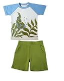 Positively Organic - Under the Sea Short Sleeve Tee & Retro Shorts Outfit