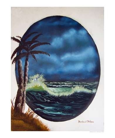 022005 South Pacfic II Scenic Giclee Poster Print by Garland R Oldham, 20x24