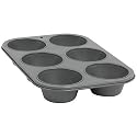 Baker's Secret Basics Nonstick 6-Cup Texas Muffin Pan