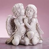 Outdoor Living : Kissing Cherubs Garden Statue
