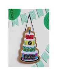 Lawn & Patio: Happy Birthday Door Hanger - Evergreen Enterprises, Inc